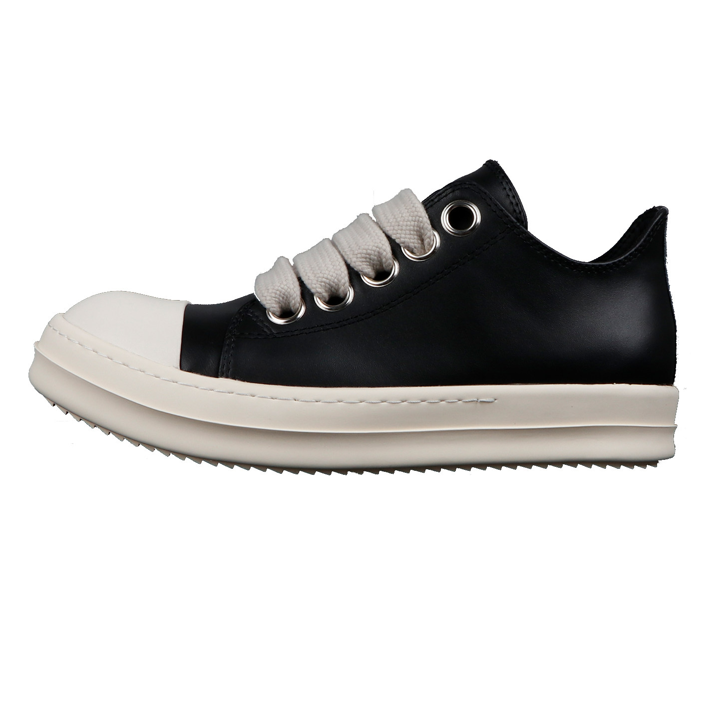 thumbnail for Low-top RO shoes men's infringement main line new spring and summer thick-soled cowhide dark black and white casual board shoes women