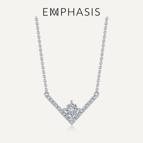白色钻石项链EMPHASIS