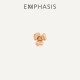 EMPHASIS艾斐诗「颂」系列18K玫瑰金花朵钻石耳钉93488E预订