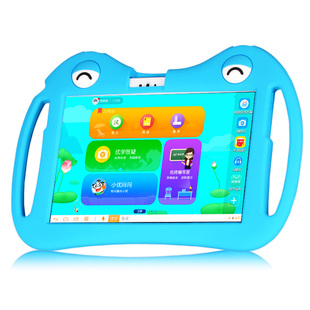 丽真硅胶套适用于kissabc口语侠网课平板X10/K10防摔外壳卡通儿童全包手提软