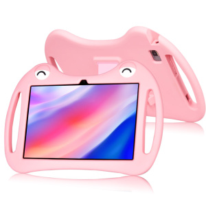 丽真保护套适用于台电M18硅胶套小霸王学习机KX22卡通10.8防摔皮全包软外壳卡通儿童可爱手提支撑架