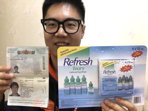 国内现货加拿大Refresh滴眼液