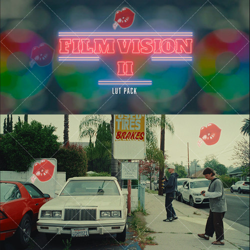 柯达Vision3 500T/250D胶片模拟仿真调色 FilmVision V2 LUT Pack