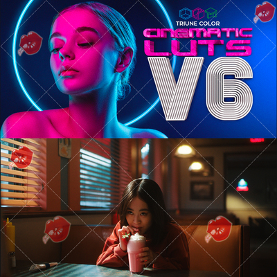 电影级高品质索尼松下LUT预设Triune Digital Cinematic LUTS V6