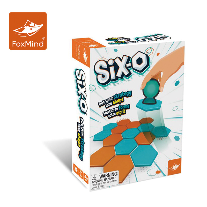 foxmind六子棋旅行款亲子互动博弈思维观察专注力桌游戏益智玩具