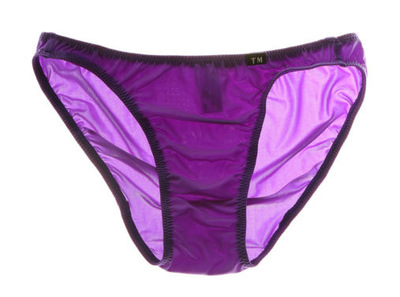 冰丝欧美时尚低腰包臀三角内裤