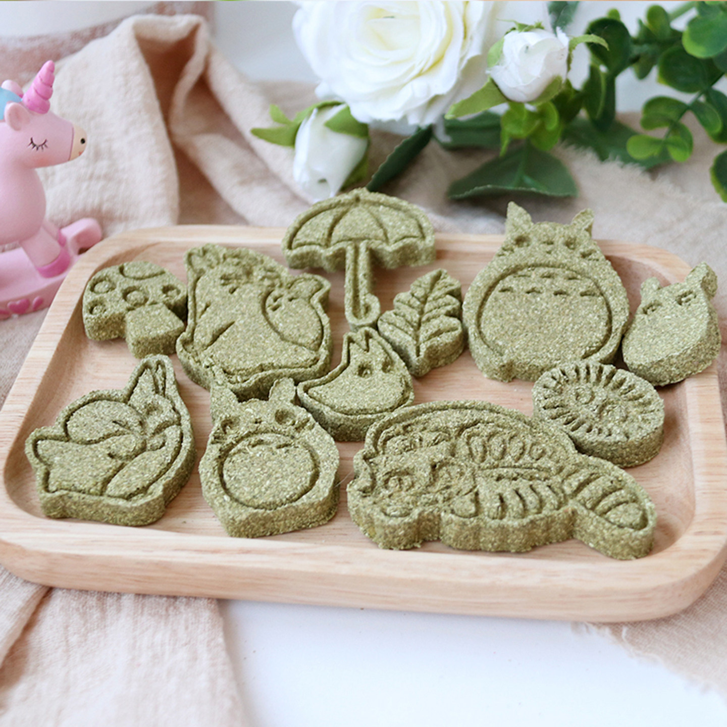 店长手作龙猫造型提摩西龙猫豚鼠兔子磨牙草饼饼干薄饼小宠物零食,宠物/宠物食品及用品,兔兔零食,淘宝优惠券,粉丝福利购,淘宝优惠卷