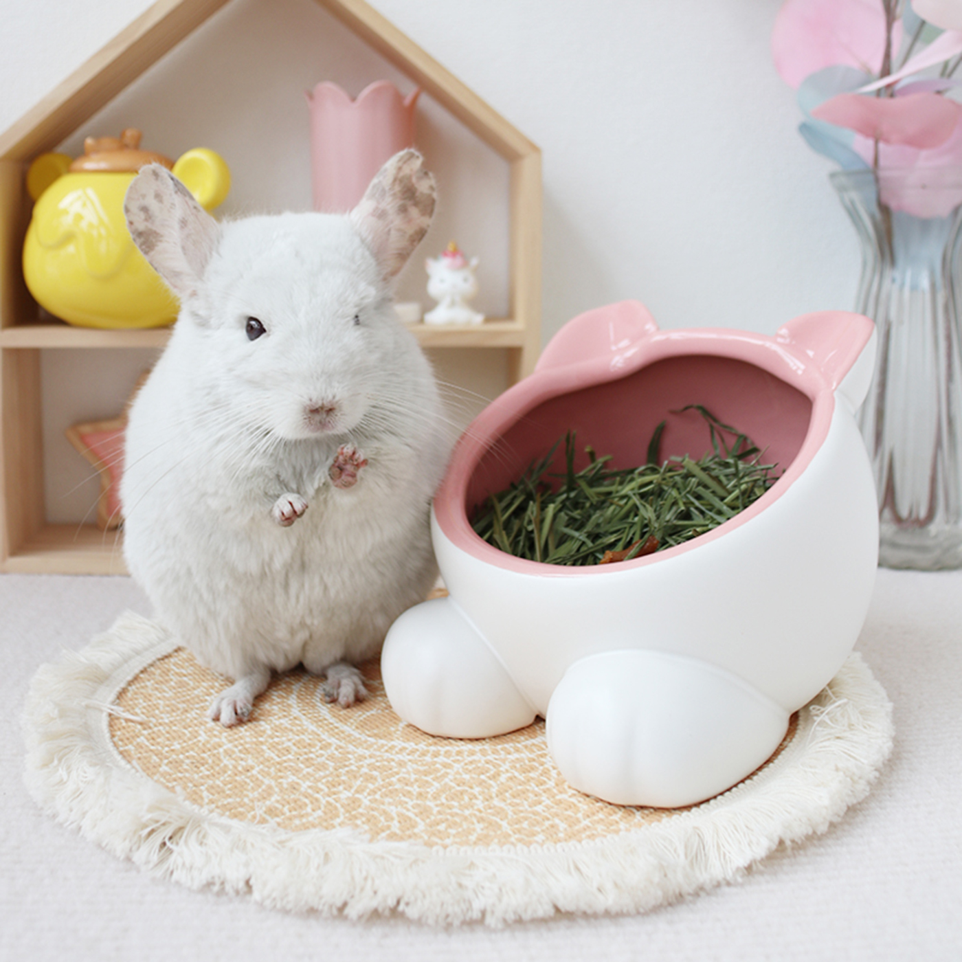 龙猫草碗容量大造型可爱