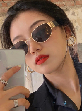 墨镜ins韩版圆脸街拍太阳镜