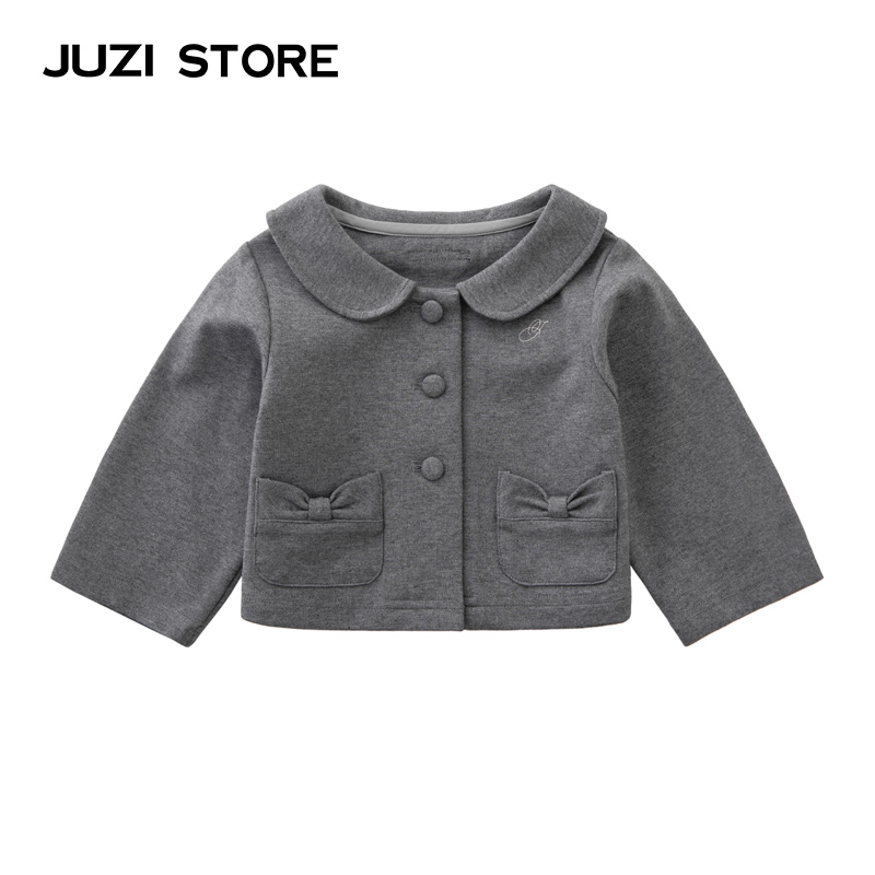 JUZISTORE蝴蝶结装饰西装外套