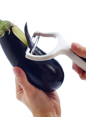 瑞士Zyliss宽口削皮器卷心菜刨丝器大号多功能家用厨房水果削皮刀