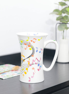 KONITZ马克杯德国进口陶瓷茶杯办公室牛奶杯咖啡杯骨瓷杯大容量