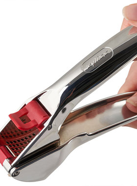 瑞士Zyliss手动压蒜器创意不锈钢蒜泥器免剥皮蒜蓉机家用厨房工具