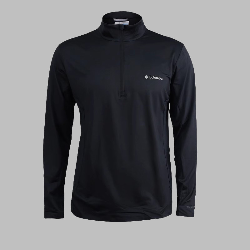 Columbia哥伦比亚长袖男户外速干弹力半拉链立领透气T恤AE9820,户外/登山/野营/旅行用品,户外休闲衣,淘宝优惠券,粉丝福利购,淘宝优惠卷