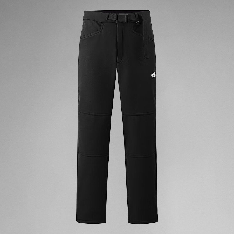 北面男长裤防泼水加绒徒步登山裤