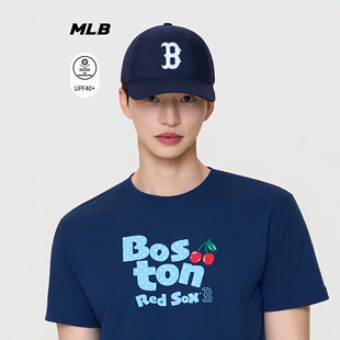 MLB情侣棒球帽26新款男女NY复古刺绣硬顶休闲遮阳鸭舌帽3ACPB036N