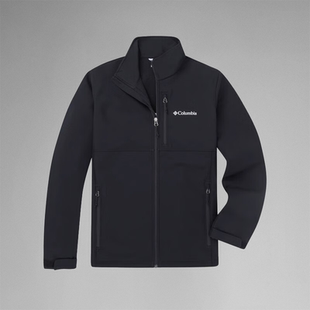 Columbia哥伦比亚软壳衣男25秋冬户外拒水防风保暖夹克外套WE6044