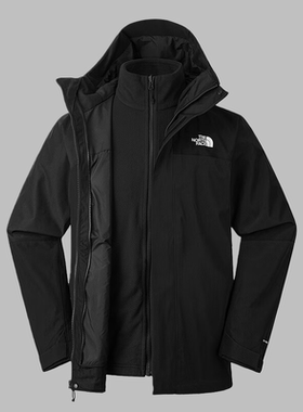 25秋冬新款TheNorthFace北面三合一冲锋衣男抓绒内胆防水外套89ZP