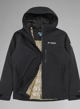 Columbia哥伦比亚户外男25秋冬新款金点热能防水夹棉冲锋衣WO4235