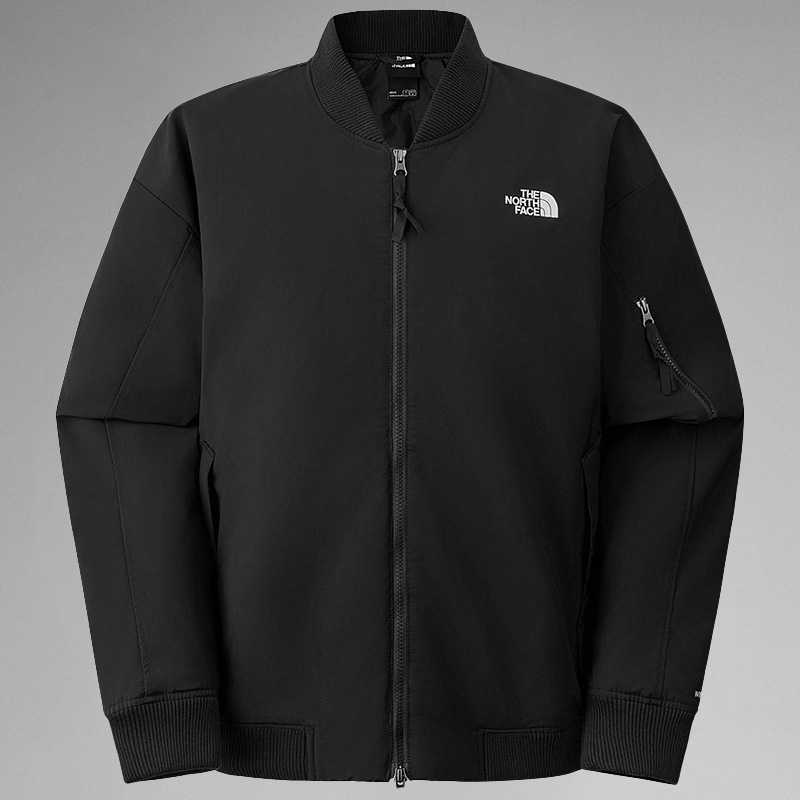 北面棉服防泼水棒球服飞行员夹克