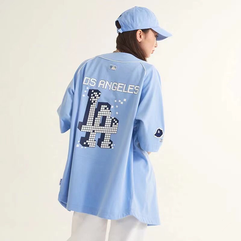 MLB男女马赛克短袖T恤3ABS00221图片