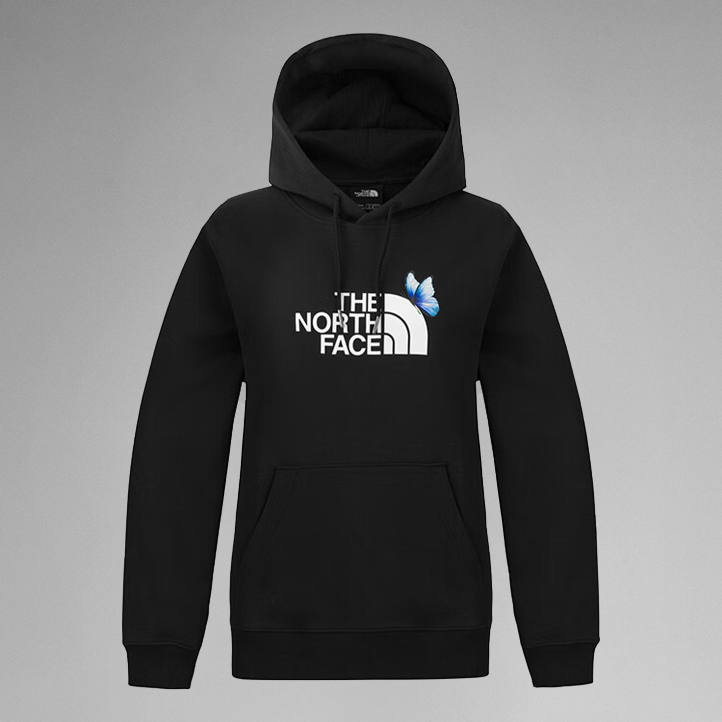 北面卫衣户外休闲印花连帽套头衫