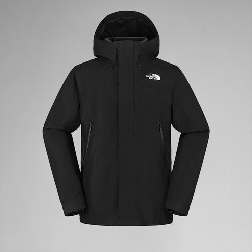 北面男GTX防水抓绒三合一冲锋衣