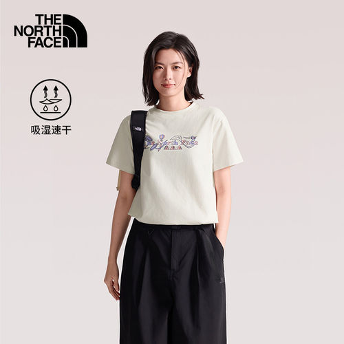 北面26女款户外透气圆领短袖T恤