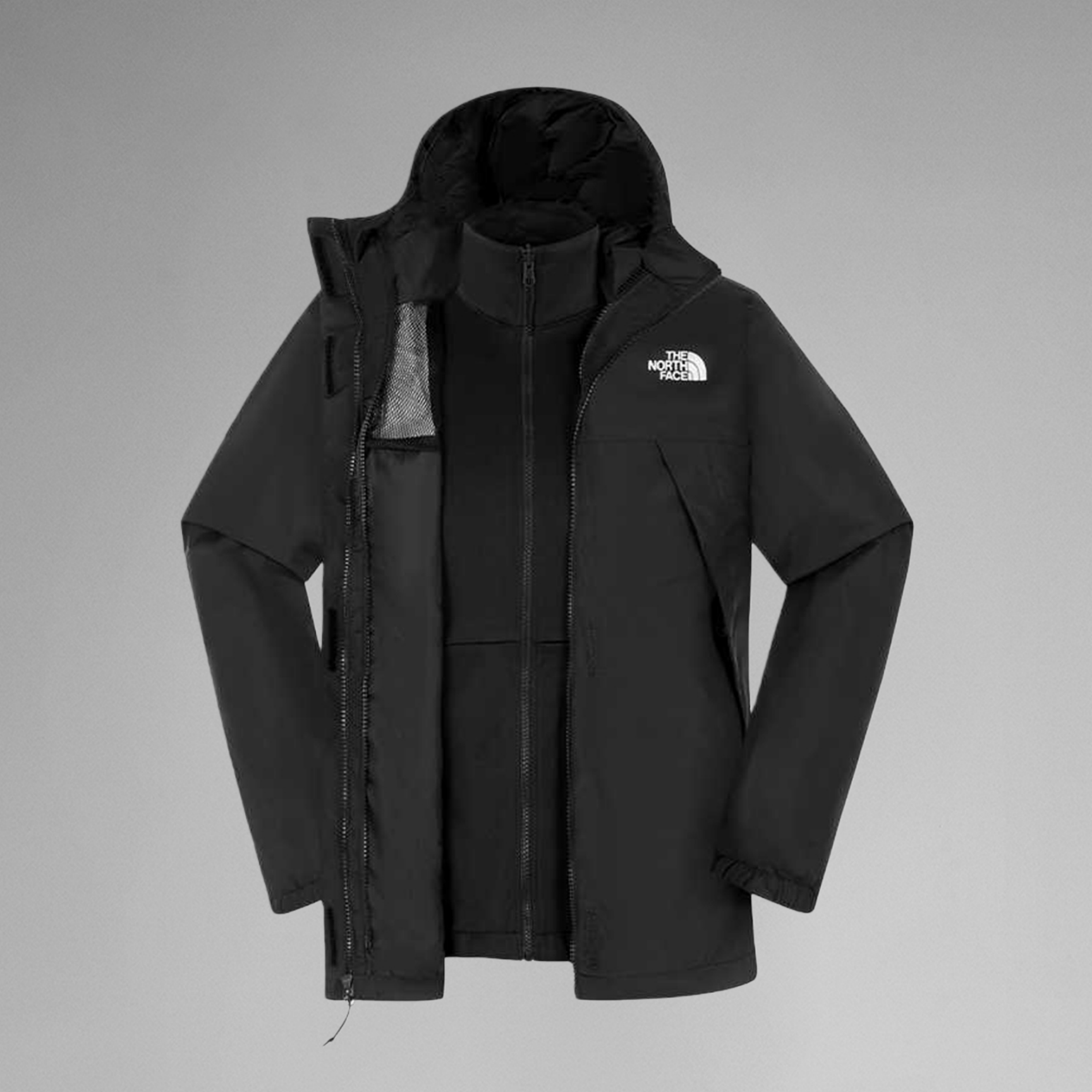 TheNorthFace北面25秋冬新款女户外防风防水抓绒三合一冲锋衣8HM5