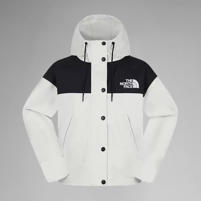 北面冲锋衣女户外防水硬壳外套