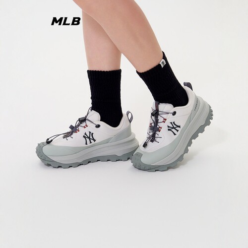 MLB情侣休闲鞋机能厚底跑步鞋