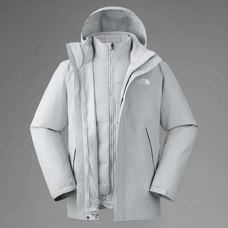TheNorthFace三合一冲锋衣男羽绒