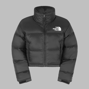 TheNorthFace北面UE羽绒服女ICON 高腰鹅绒防泼水5GGE NUPTSE短款