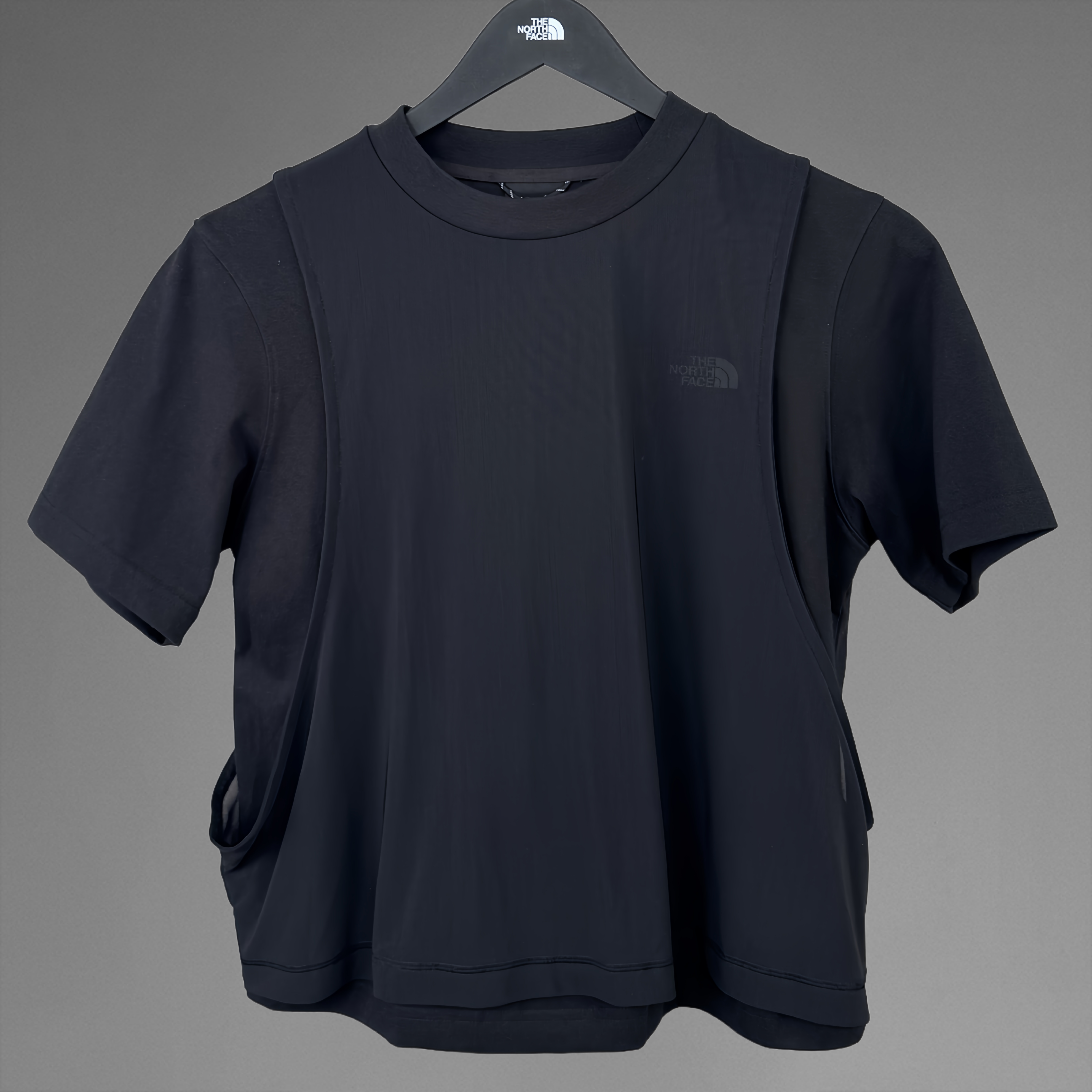 TheNorthFace北面假两件短袖女UE设计师款25夏新款户外圆领8CME