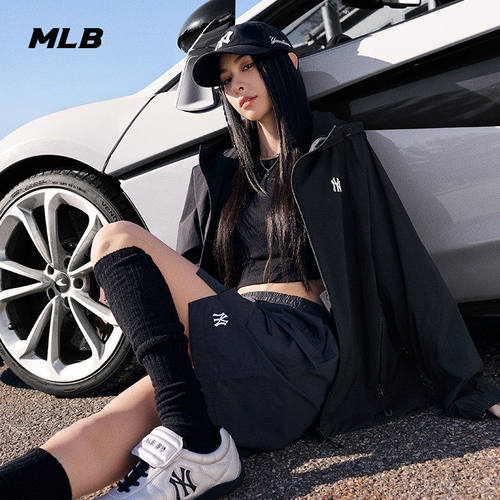 MLB情侣外套防泼水凉感轻薄夹克