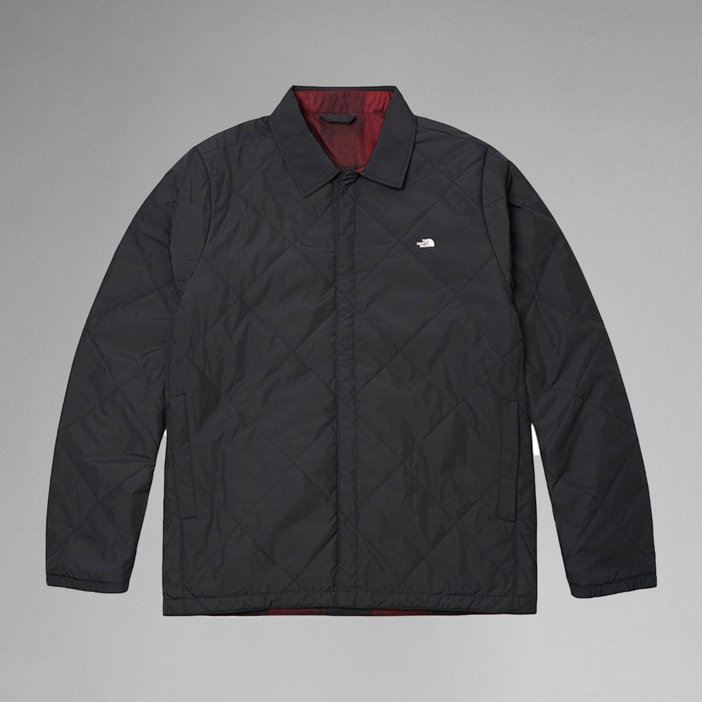 北面男两面穿防泼水保暖棉服外套