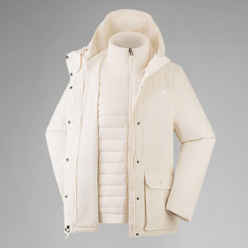 TheNorthFace北面女子25秋冬新款鹅绒内胆三合一冲锋衣外套|8GK7