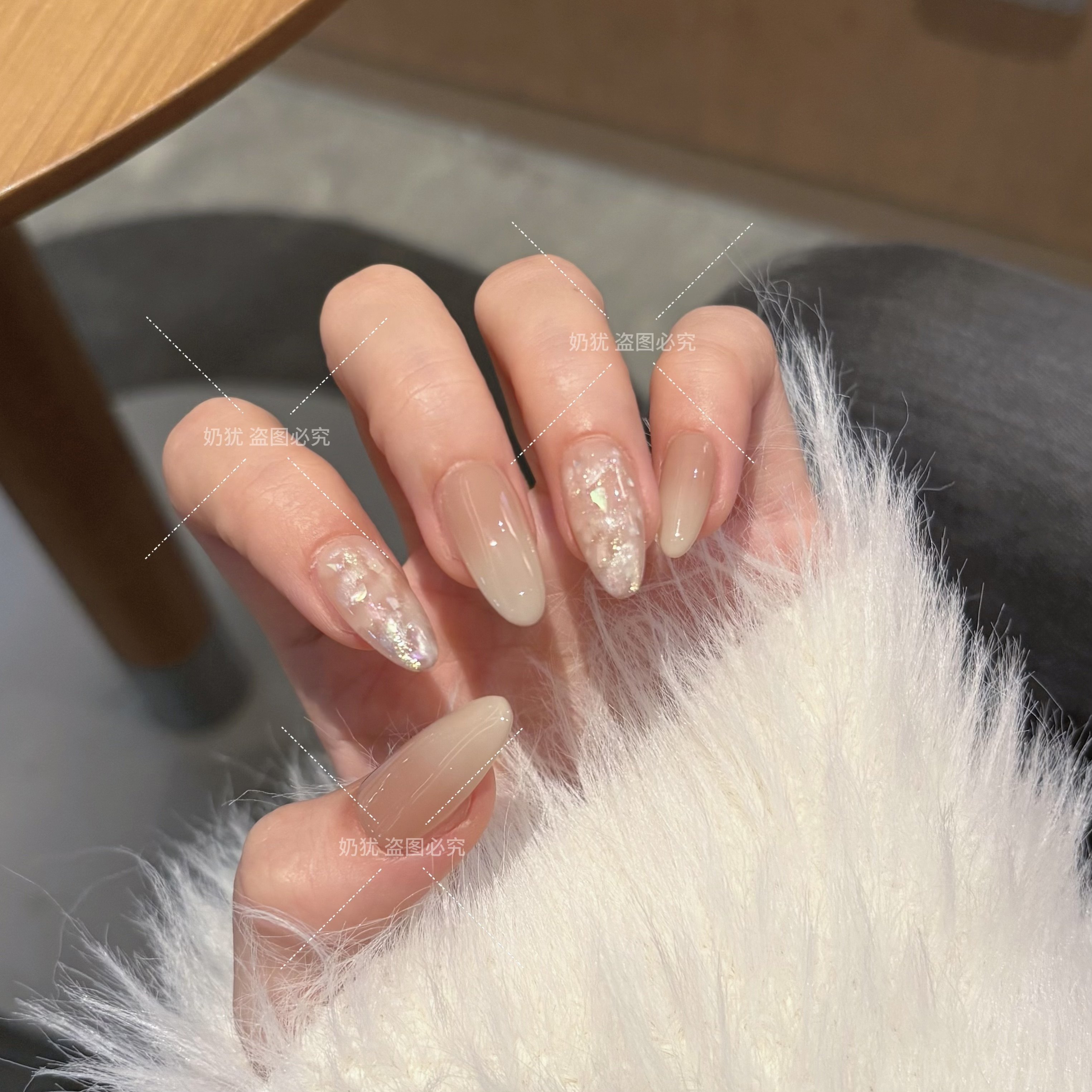 【蜜光贝语】超仙醋酸美甲高级感纯手工穿戴甲贝母缎面纹理高品质,彩妆/香水/美妆工具,穿戴甲/甲片,淘宝优惠券,粉丝福利购,淘宝优惠卷
