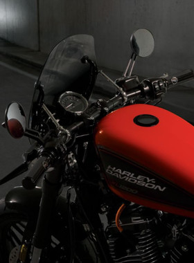 哈雷改装X48运动者车系883硬汉1200 黑色直把 平把手热卖手把