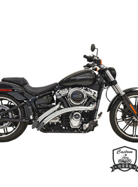 2018款哈雷巴萨尼扫地排气 肥仔突破街霸继承者路威肥霸bassani