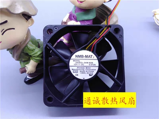3线 散热风扇 04W 0.072A 6015 12V 2406GL B29 静音 NMB 6cm MAT