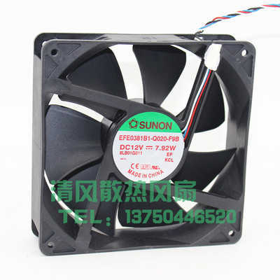 EFE0381B1-Q020-F9B12V散热风扇