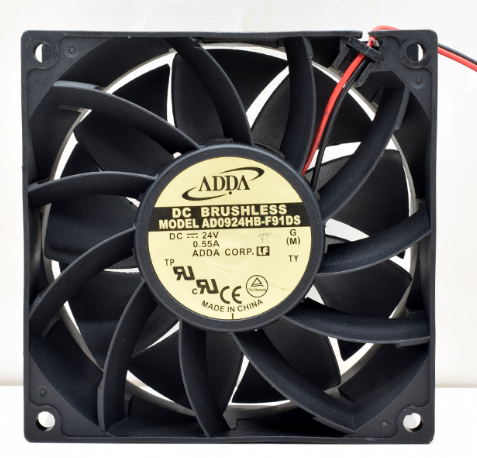 AD0924HB-F91DS ADDA 9238 9CM 24V 0.55A 变频器散热风扇 9厘米