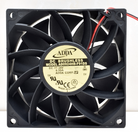 AD0924HB-F91DS ADDA 9238 9CM 24V 0.55A 变频器散热风扇 9厘米