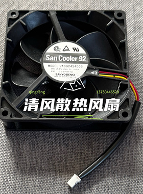 全新三洋9A0924S4D05 9225 24V 0.15A 安川驱动器 9025散热风扇