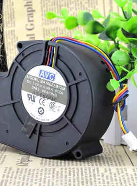 全新AVC BA10033B12M 9733 DC12V 0.99A 9cm 鼓风机涡轮散热风扇
