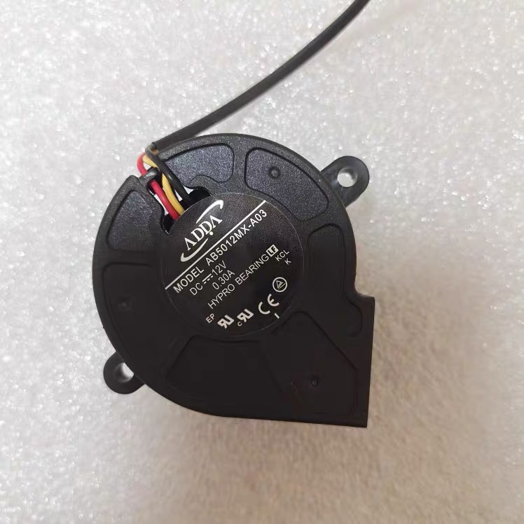 全新原装ADDA AB5012DX-A03 DC12V 0.15A 投影机风扇 涡轮鼓风扇