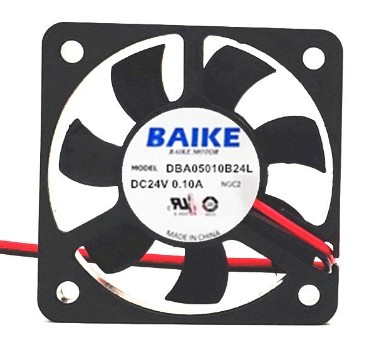 DBA05010B24L 全新原装 BAIKE 24V 0.10A 5010 5cm/厘米 散热风扇
