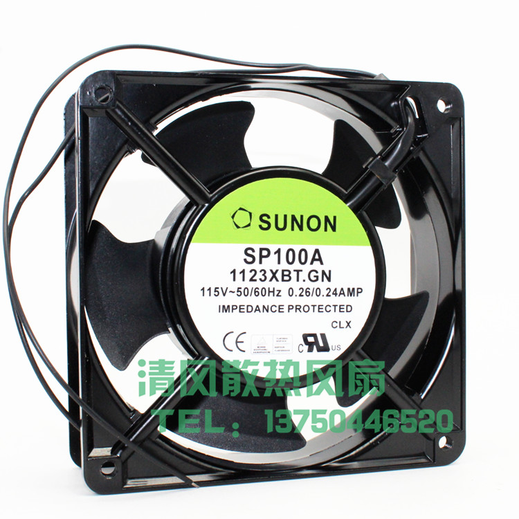 SUNON建准 SP100A 1123XBT.GN/XST  115V 12038 12CM机柜散热风扇