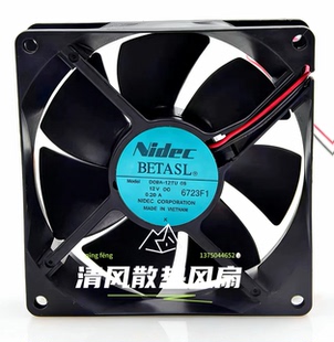 D09A 0.2A 12TU 9225适用于富士变频器散热风扇12V 9025 NIDEC